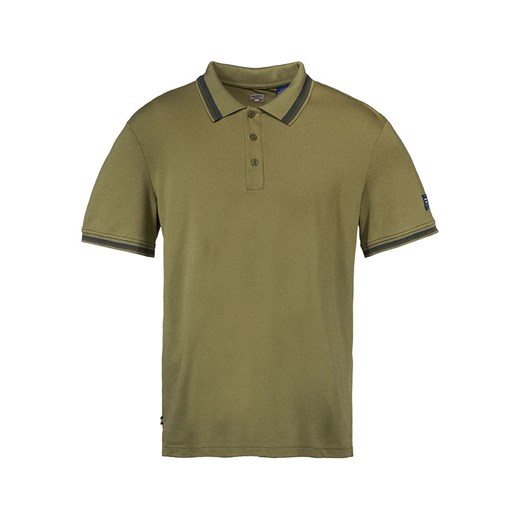 DOLOMITE Koszulka polo &quot;Corvara&quot; w kolorze khaki ze sklepu Limango Polska w kategorii T-shirty męskie - zdjęcie 181980688