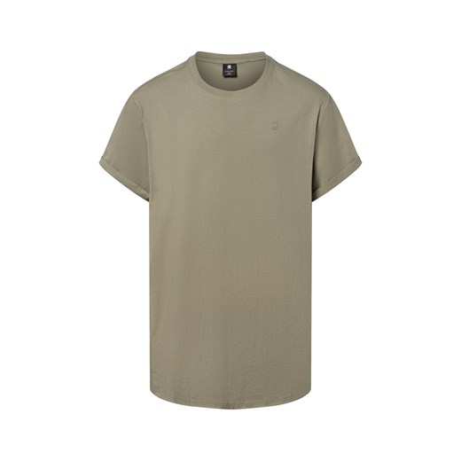 G-Star RAW T-shirt męski Mężczyźni Bawełna trzcinowy jednolity ze sklepu vangraaf w kategorii T-shirty męskie - zdjęcie 181981066