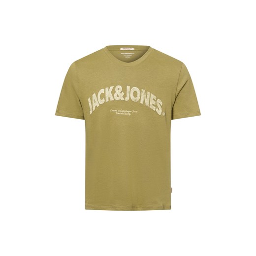 Jack & Jones Koszulka męska - Joralmeria Mężczyźni Bawełna kiwi nadruk ze sklepu vangraaf w kategorii T-shirty męskie - zdjęcie 181981117
