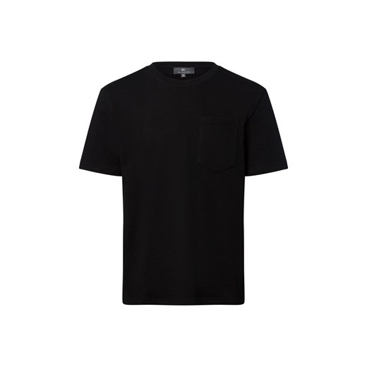 Nils Sundström Koszulka męska Mężczyźni czarny jednolity ze sklepu vangraaf w kategorii T-shirty męskie - zdjęcie 181981186