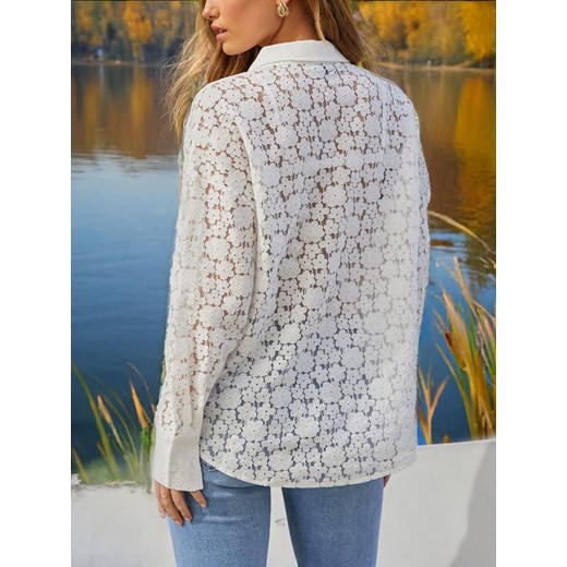 LA Angels Bluzka w kolorze kremowym La Angels M okazyjna cena Limango Polska