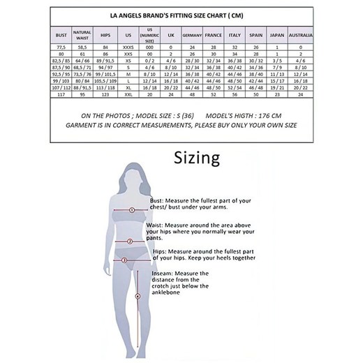 LA Angels Bluzka w kolorze kremowym La Angels M Limango Polska promocja