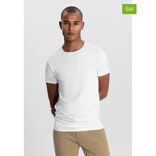 DSTREZZED Koszulki (2 szt.) w kolorze białym ze sklepu Limango Polska w kategorii T-shirty męskie - zdjęcie 181981749