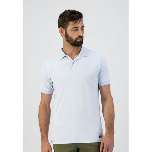 DSTREZZED Koszulka polo w kolorze błękitnym ze sklepu Limango Polska w kategorii T-shirty męskie - zdjęcie 181981809