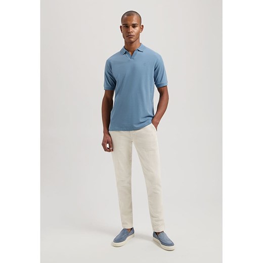 DSTREZZED Koszulka polo w kolorze błękitnym ze sklepu Limango Polska w kategorii T-shirty męskie - zdjęcie 181981816