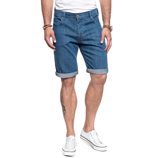 SPODENKI MUSTANG 5 Pocket Short DENIM BLUE 1007373 5000 310 ze sklepu YouNeedit.pl w kategorii Spodenki męskie - zdjęcie 181982987