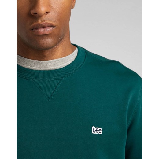 LEE PLAIN CREW SWS MĘSKA BLUZA KLASYCZNA LOGO ESMERALDA L81IRY96 112321571 Lee XXL YouNeedit.pl