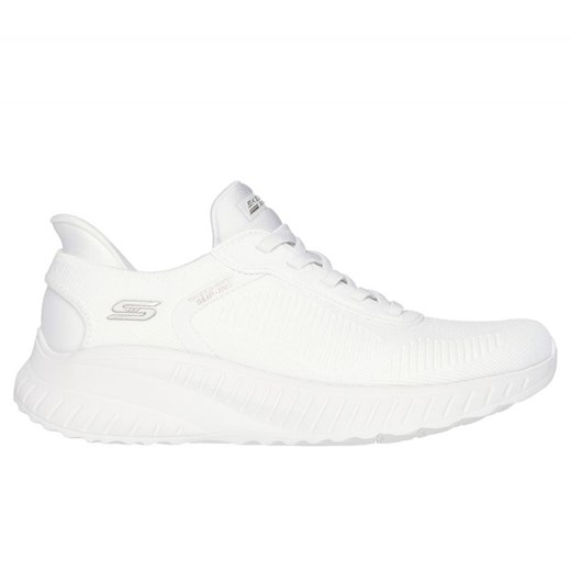 Buty Skechers Slip-ins: Bobs Sport Squad Chaos 117497 Ofwt białe ze sklepu ButyModne.pl w kategorii Buty sportowe damskie - zdjęcie 181984887