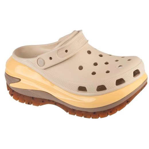 Klapki Crocs Classic Mega Crush Clog 207988-0LM beżowy Crocs 37 ButyModne.pl