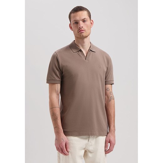 DSTREZZED Koszulka polo w kolorze jasnobrązowym ze sklepu Limango Polska w kategorii T-shirty męskie - zdjęcie 181986898