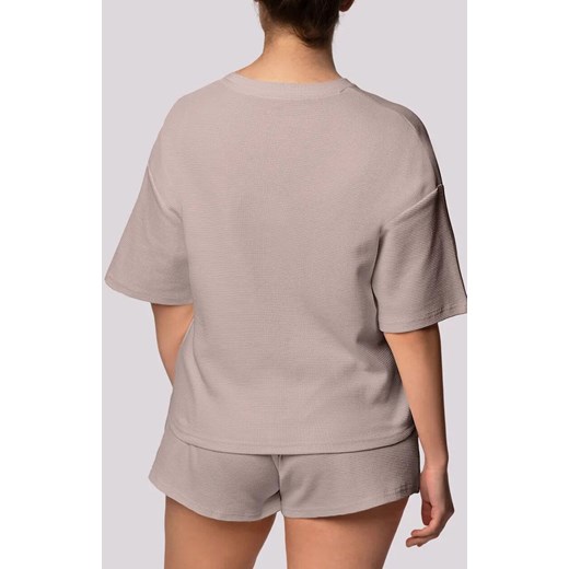 Mona bawełniana piżama damska brudny róż Cozy Short Sleeve, Kolor brudny róż, Rozmiar S, Mona ze sklepu Intymna w kategorii Piżamy damskie - zdjęcie 181987095