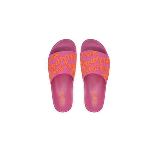 Klapki damskie Versace Jeans różowe casual 