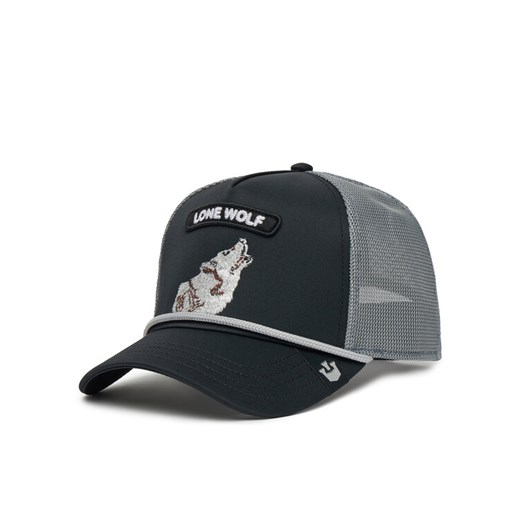 Goorin Bros Czapka z daszkiem Wolf 101-1547-BLK Czarny Goorin Bros OS MODIVO