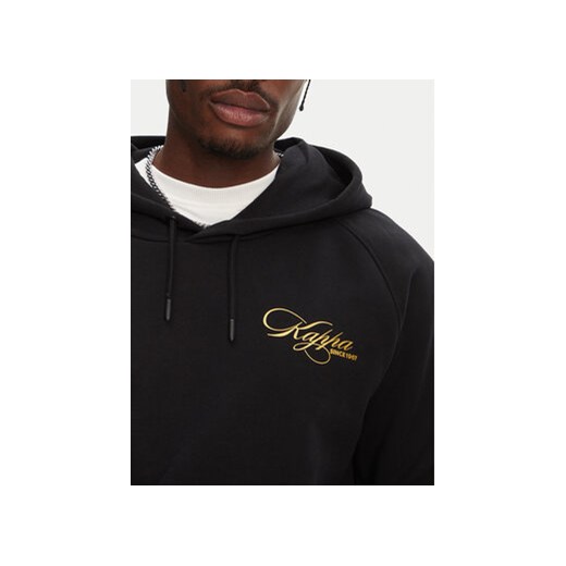 Czarna bluza męska Kappa casual 