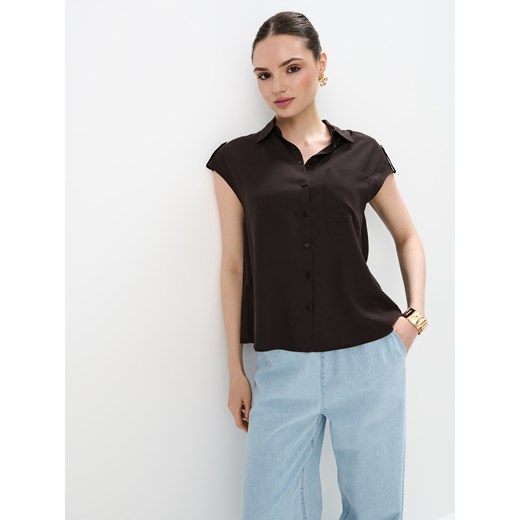 Koszula damska Mohito z kołnierzykiem 