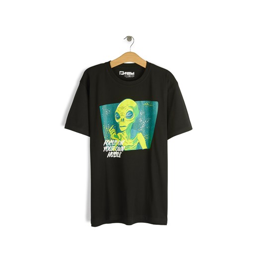 GATE Bawełniana koszulka z nadrukiem S ze sklepu gateshop w kategorii T-shirty męskie - zdjęcie 181994348