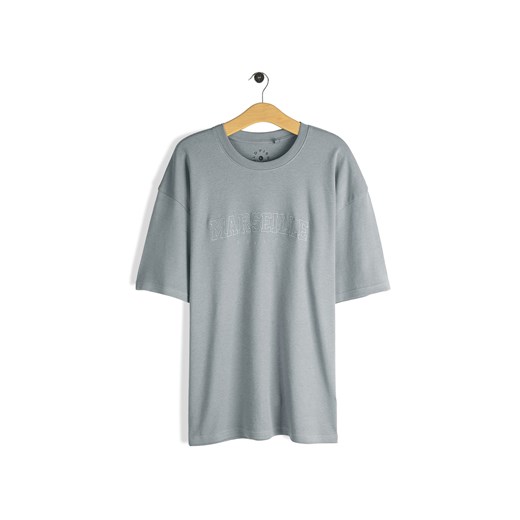 GATE T-shirt z grubej bawełny z haftem S ze sklepu gateshop w kategorii T-shirty męskie - zdjęcie 181994396