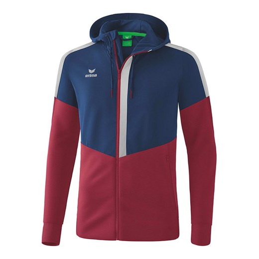 erima Kurtka sportowa &quot;Squad&quot; w kolorze granatowo-czerwonym ze sklepu Limango Polska w kategorii Bluzy męskie - zdjęcie 181994678