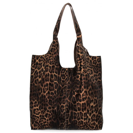 Shopper bag Other skórzana duża na ramię z nadrukiem na wakacje
