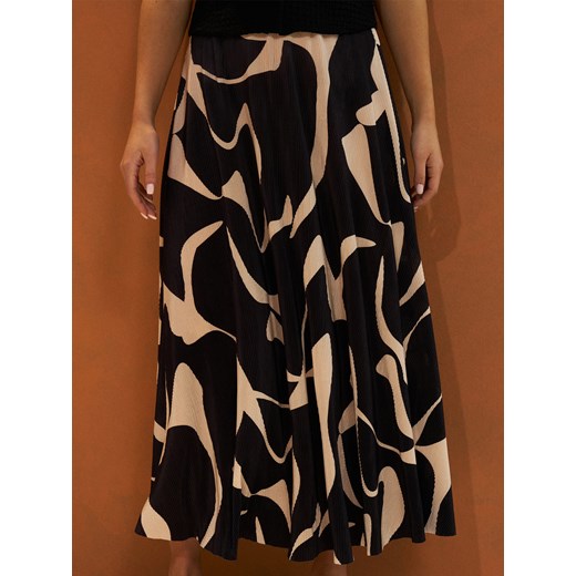 Sinsay - Wzorzysta spódnica maxi - wielobarwny Sinsay M Sinsay