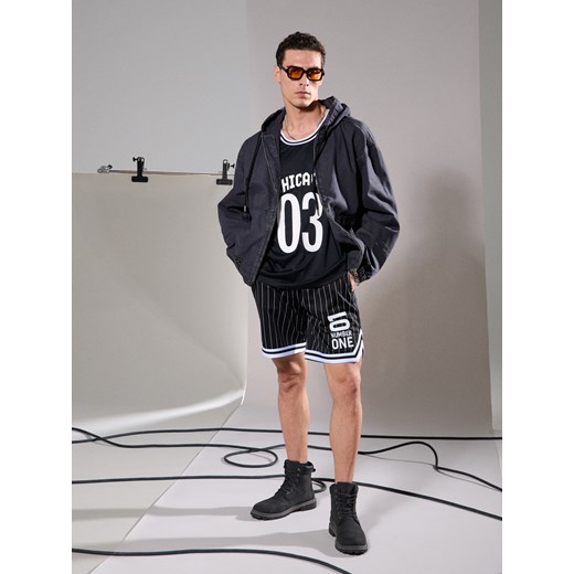 T-shirt męski Sinsay
