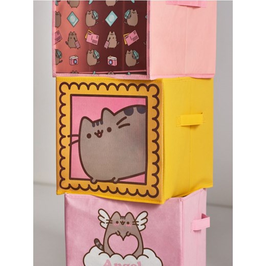 Sinsay - Pudełko do przechowywania Pusheen - żółty ze sklepu Sinsay w kategorii Kosze i pudełka na zabawki - zdjęcie 181998528