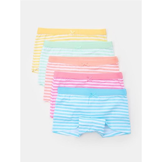 Sinsay - Kolorowe bokserki w paski 5 pack - wielobarwny ze sklepu Sinsay w kategorii Majtki dziecięce - zdjęcie 181998586