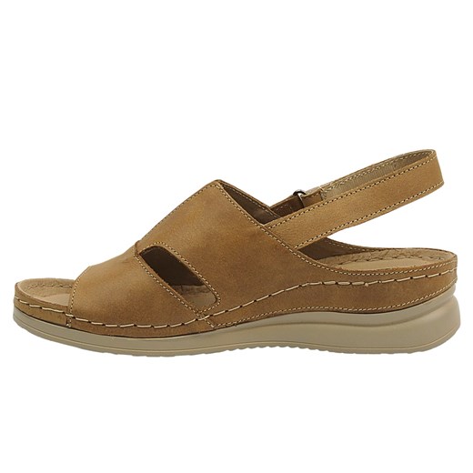 Sandały damskie Helios Komfort skórzane casual