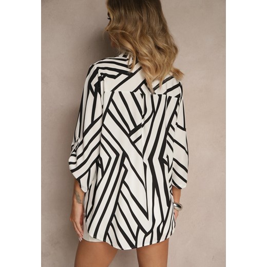 Koszula damska Renee w geometryczne wzory 