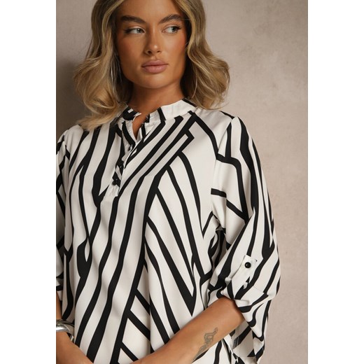 Koszula damska Renee w geometryczne wzory 