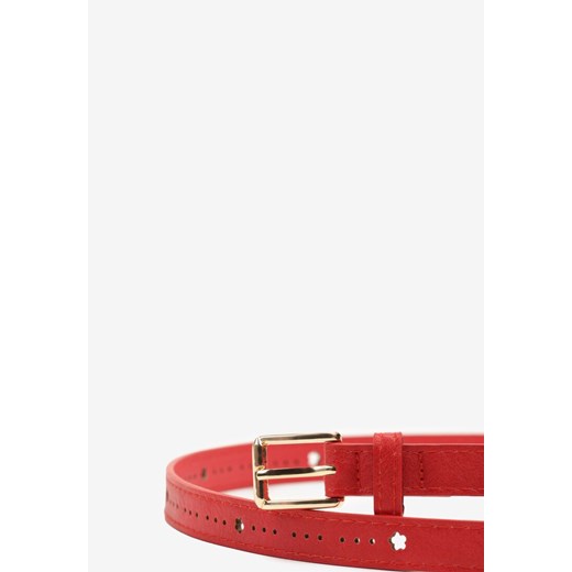 Czerwony Pasek w Klasycznym Stylu Voielle ONE SIZE okazja born2be.pl