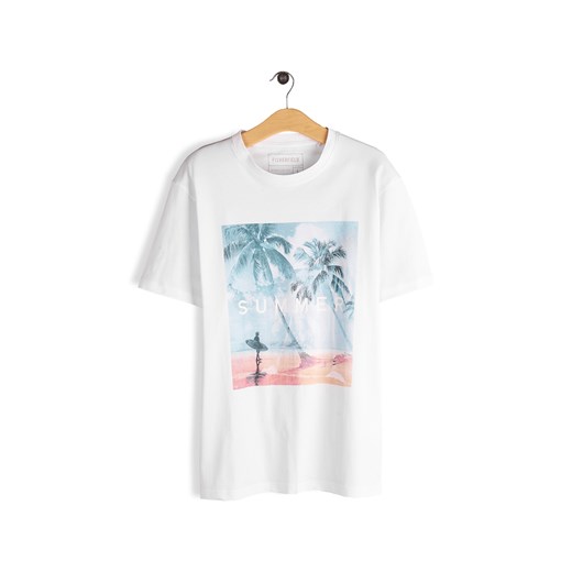 T-shirt męski Gate z krótkim rękawem