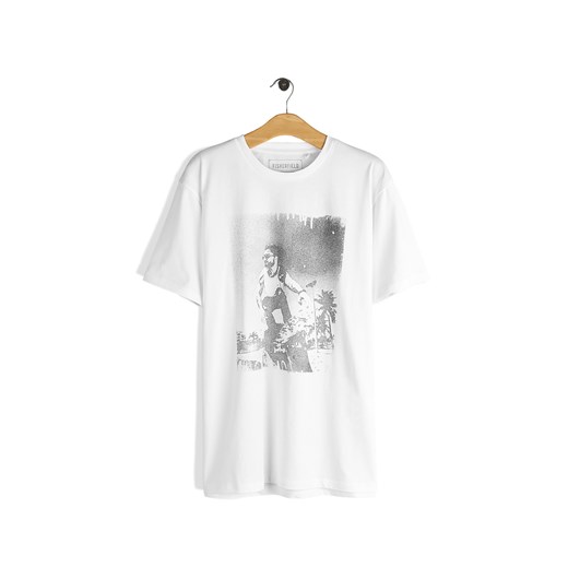 GATE Bawełniana koszulka z nadrukiem S ze sklepu gateshop w kategorii T-shirty męskie - zdjęcie 182000817