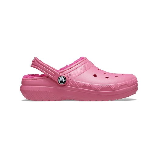 Crocs Chodaki &quot;Classic Lined&quot; w kolorze jasnoróżowym ze sklepu Limango Polska w kategorii Klapki dziecięce - zdjęcie 182001717