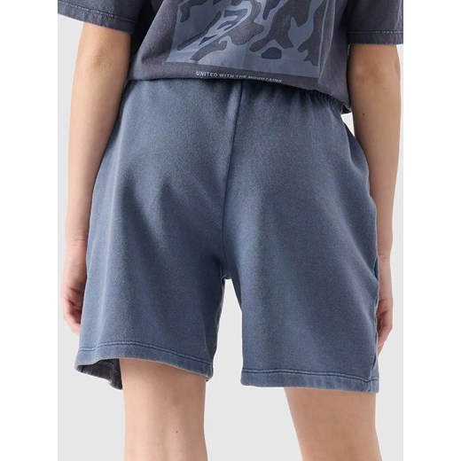 4F Szorty dresowe w kolorze niebieskim 164 Limango Polska wyprzedaż