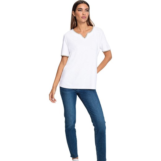 Heine Koszulka w kolorze białym Heine 38 okazja Limango Polska