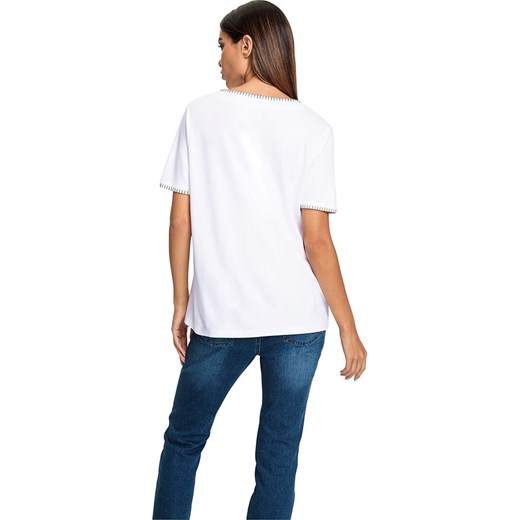 Heine Koszulka w kolorze białym Heine 38 Limango Polska promocja