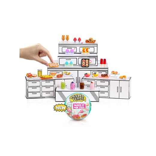 MGA´s Mini Verse Zestaw &apos;&apos;MGA&apos;s Miniverse - Mini Foods: Cafe&apos;&apos; - 8+ (produkt niespodzianka) ze sklepu Limango Polska w kategorii Zabawki - zdjęcie 182002415