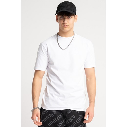 Biały t-shirt bez nadruków, kolor - biały, rozmiar - 170 ze sklepu REPORTER w kategorii T-shirty chłopięce - zdjęcie 182002746