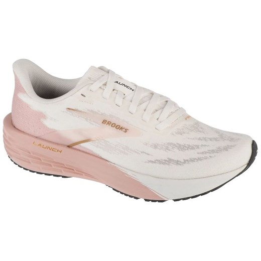 Buty do biegania Brooks Launch 11 1204391B164 białe ze sklepu ButyModne.pl w kategorii Buty sportowe damskie - zdjęcie 182004026