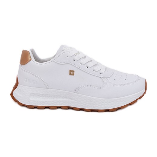 Lekkie Buty Sportowe Damskie Big Star RR274629 HI-POLY System Białe ze sklepu ButyModne.pl w kategorii Buty sportowe damskie - zdjęcie 182004119