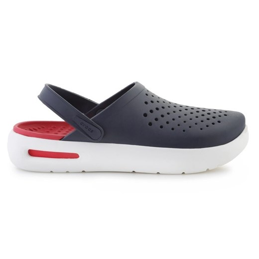 Klapki Crocs InMotion Clog 209964-410 granatowe niebieskie ze sklepu ButyModne.pl w kategorii Klapki męskie - zdjęcie 182004126