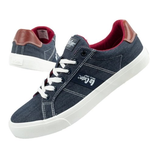 Buty Lee Cooper LCW-25-02-3253M trampki męskie niebieskie ze sklepu ButyModne.pl w kategorii Trampki męskie - zdjęcie 182004149