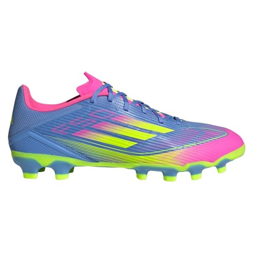 Buty piłkarskie adidas F50 League Mg IE1236 niebieskie ze sklepu ButyModne.pl w kategorii Buty sportowe męskie - zdjęcie 182004409