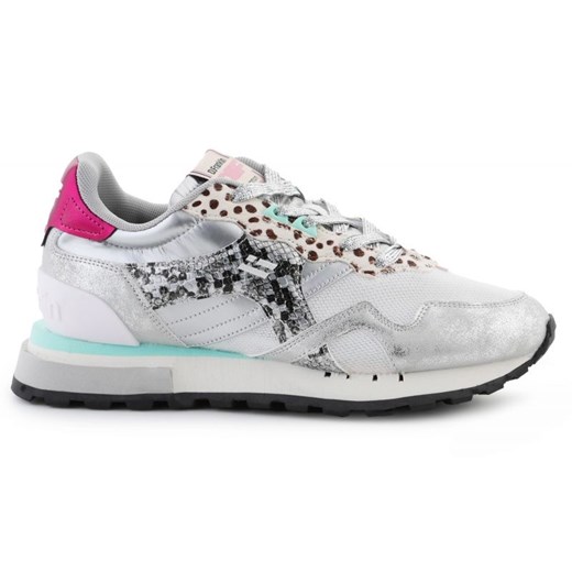 Buty D.Franklin Vibla Zig Patch DFSH378006-SILV białe ze sklepu ButyModne.pl w kategorii Buty sportowe damskie - zdjęcie 182004416