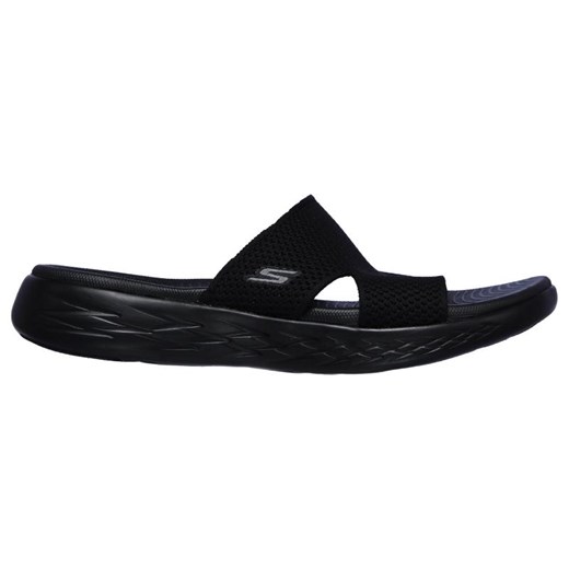 Klapki Skechers ON-The-GO 600 - Oceanside W 140003-BBK czarne Skechers 36 ButyModne.pl