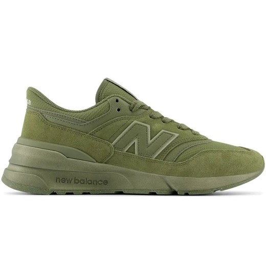 Sneakersy męskie New Balance 997 buty sportowe zamszowe lifestylowe zielone (U997RMF) ze sklepu ButyModne.pl w kategorii Buty sportowe męskie - zdjęcie 182004645