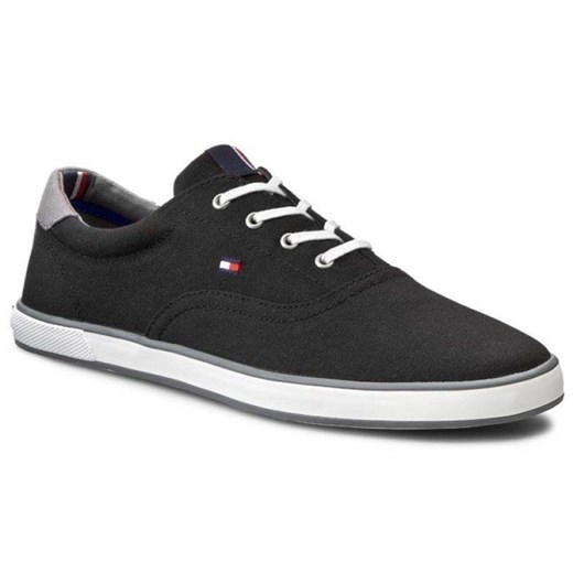 Buty Tommy Hilfiger Harlow 1F M FM568220900-070 czarne Tommy Hilfiger 46 ButyModne.pl