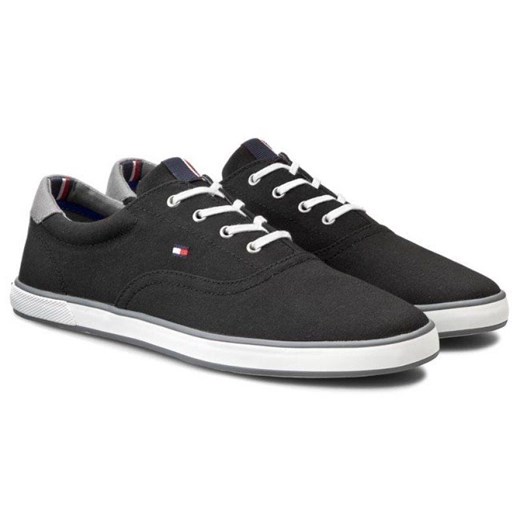 Buty Tommy Hilfiger Harlow 1F M FM568220900-070 czarne Tommy Hilfiger 45 ButyModne.pl