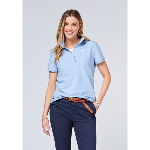 Polo Sylt Koszulka polo w kolorze błękitnym ze sklepu Limango Polska w kategorii Bluzki damskie - zdjęcie 182006809